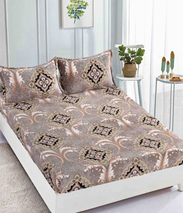 Husa cu Elastic Cocolino 180x200 cm + 2 fete de perna 50x70 cm