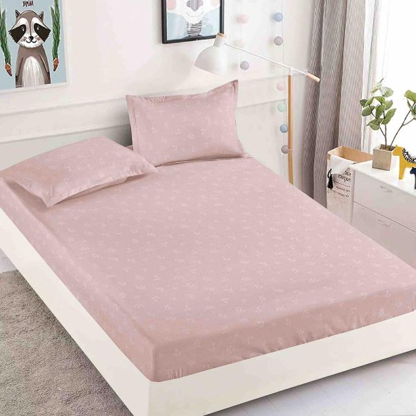 Husă Pat 180x200 cm Cu Elastic + 2 Fețe de Pernă - Bumbac Finet