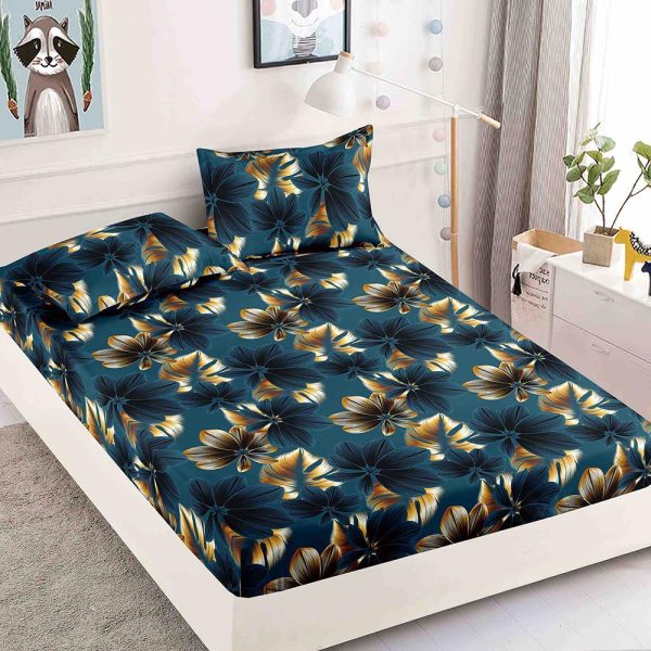 JOJHP17 Husă Pat 180x200 cm Cu Elastic + 2 Fețe de Pernă - Bumbac Finet