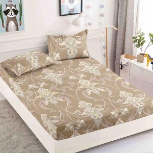 Husă Pat 180x200 cm Cu Elastic + 2 Fețe de Pernă - Bumbac Finet