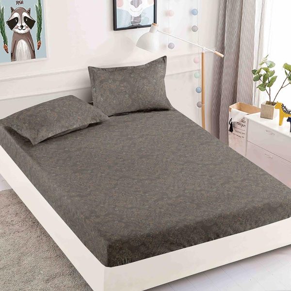 JOJHP34 Husă Pat 180x200 cm Cu Elastic + 2 Fețe de Pernă - Bumbac Finet