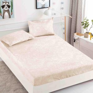 Husă Pat 180x200 cm Cu Elastic + 2 Fețe de Pernă - Bumbac Finet