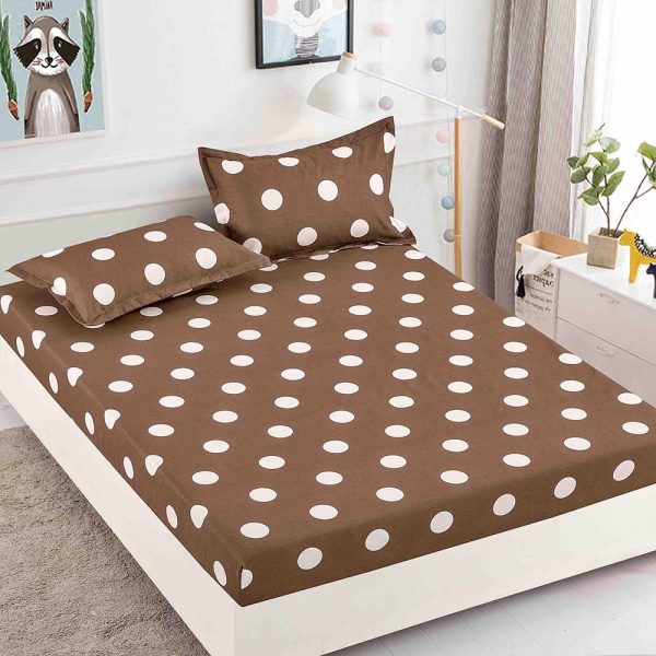 Husă Pat 180x200 cm Cu Elastic + 2 Fețe de Pernă - Bumbac Finet