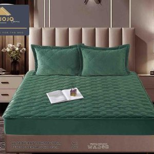 Husă Pat cu Elastic 140x200 cm tip Topper + 2 Fețe de Pernă 50x70 cm