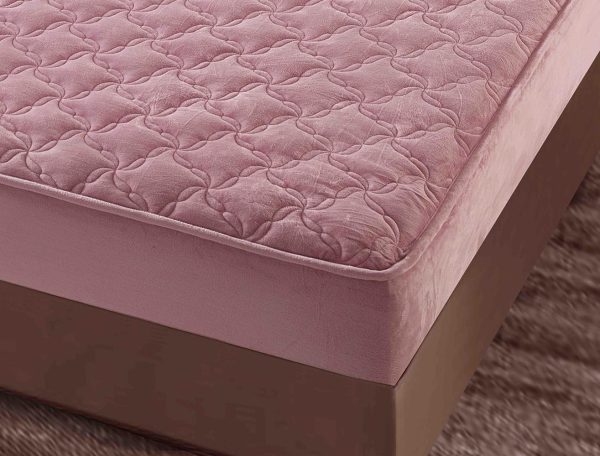 Husă Pat cu Elastic 140x200 cm tip Topper + 2 Fețe de Pernă 50x70 cm - imagine 3