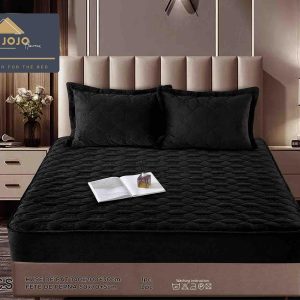 Husă Pat cu Elastic 140x200 cm tip Topper + 2 Fețe de Pernă 50x70 cm