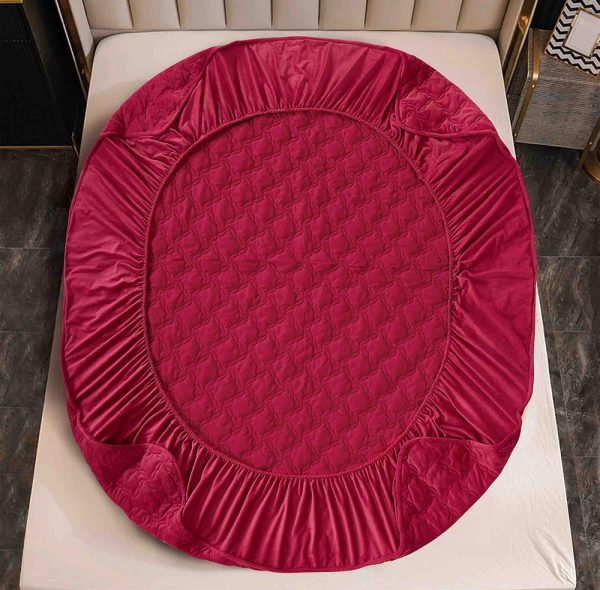 Husă Pat cu Elastic 140x200 cm tip Topper + 2 Fețe de Pernă 50x70 cm - imagine 3