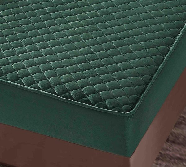 Husă Pat cu Elastic 160x200 cm tip Topper + 2 Fețe de Pernă 50x70 cm - imagine 3