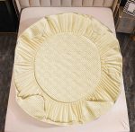 Husă Pat cu Elastic 160x200 cm tip Topper + 2 Fețe de Pernă 50x70 cm - imagine 2