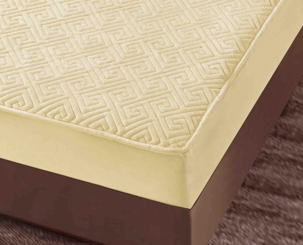 Husă Pat cu Elastic 160x200 cm tip Topper + 2 Fețe de Pernă 50x70 cm - imagine 3