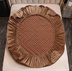 Husă Pat cu Elastic 180x200 cm tip Topper + 2 Fețe de Pernă 50x70 cm - imagine 2