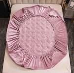 Husă Pat cu Elastic 180x200 cm tip Topper + 2 Fețe de Pernă 50x70 cm - imagine 2