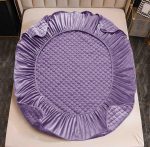 Husă Pat cu Elastic 180x200 cm tip Topper + 2 Fețe de Pernă 50x70 cm - imagine 2