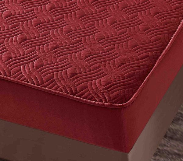 Husă Pat tip Topper cu elastic + 2 fețe de pernă 180x200 cm JOJTC18009 - imagine 3