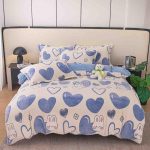 Lenjerie Pat Dublu cu Elastic Cocolino Pufoasa 4 Piese