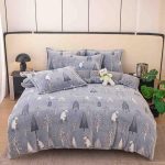 Lenjerie Pat Dublu cu Elastic Cocolino Pufoasa 4 Piese