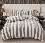 Lenjerie Pat Dublu cu Elastic Cocolino Pufoasa 4 Piese