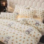 Lenjerie Pat Dublu cu Elastic Cocolino Pufoasa 4 Piese - imagine 2