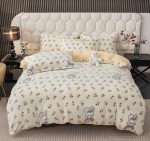 Lenjerie Pat Dublu cu Elastic Cocolino Pufoasa 4 Piese