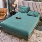 Lenjerie Pat Dublu cu Elastic Cocolino Pufoasa 4 Piese Stripes - imagine 3