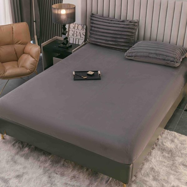 Lenjerie Pat Dublu cu Elastic Cocolino Pufoasa 4 Piese Stripes - imagine 3