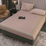 Lenjerie Pat Dublu cu Elastic Cocolino Pufoasa 4 Piese Stripes - imagine 3