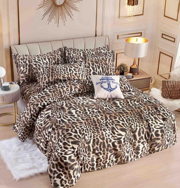 Lenjerie de Pat Single - Bumbac Finet 4 Piese