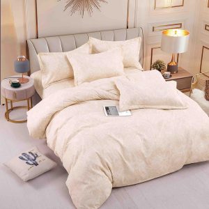 Lenjerie de Pat Single - Bumbac Finet 4 Piese