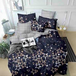 Lenjerie de Pat Single - Bumbac Finet 4 Piese