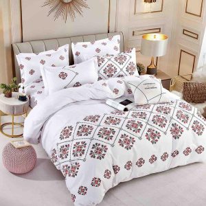 Lenjerie de Pat Single - Bumbac Finet 4 Piese