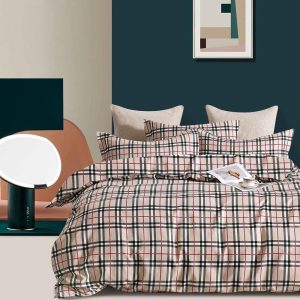 Lenjerie de Pat Single - Bumbac Finet 4 Piese