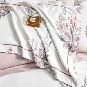 Lenjerie Pat Dublu cu Elastic Bumbac Finet 4 Piese Cutie Cadou - imagine 1