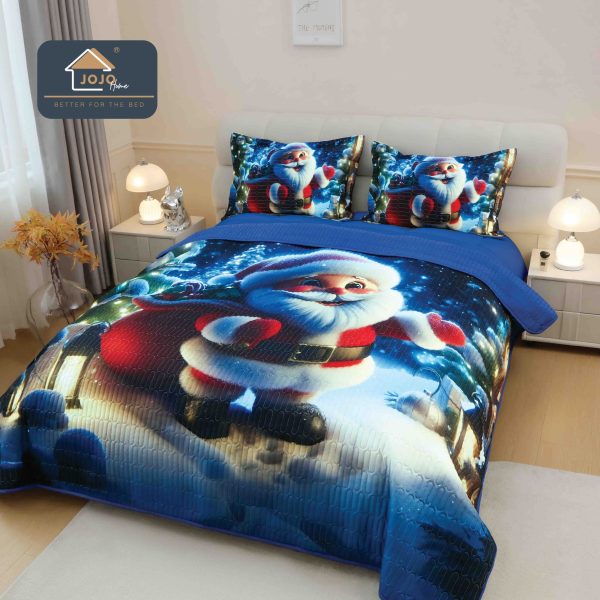 ObZYTsU30h7iu7uCbQd-scaled Set Cuvertura Pat Craciun 220×240 cm + 2 Fete Perna 50×70 cm 5D