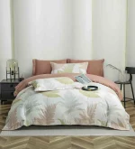 Lenjerie Pat Dublu cu Elastic Bumbac Finet 4 Piese Cutie Cadou