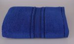 Prosop baie bumbac 50x90cm 600g/mp albastru electric - imagine 1